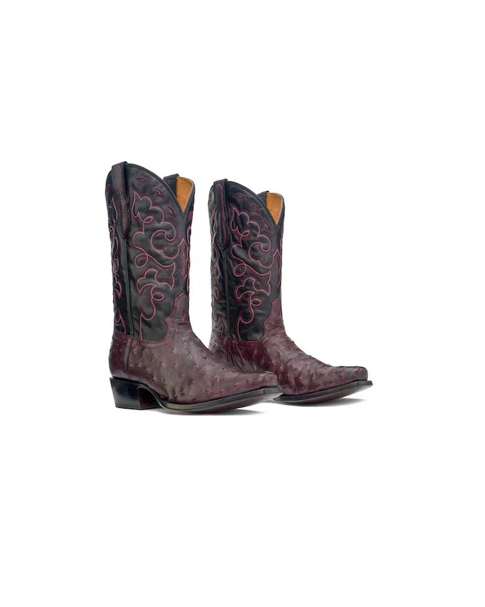 RUJO BOOTS | MEN'S THE GAVIN (LIMITED RUN)-Black Cherry - Click Image to Close